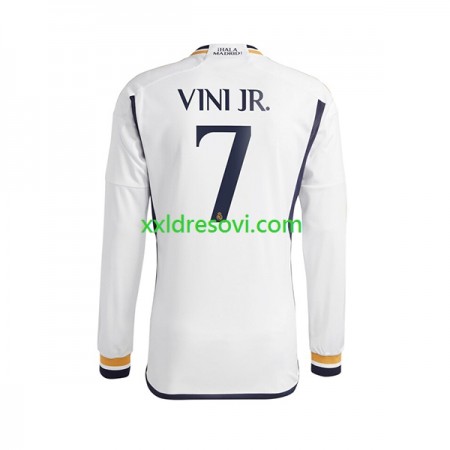 Real Madrid Vinicius Junior 7 Domaći Nogometni Dres 2023-2024 Dugim Rukavima